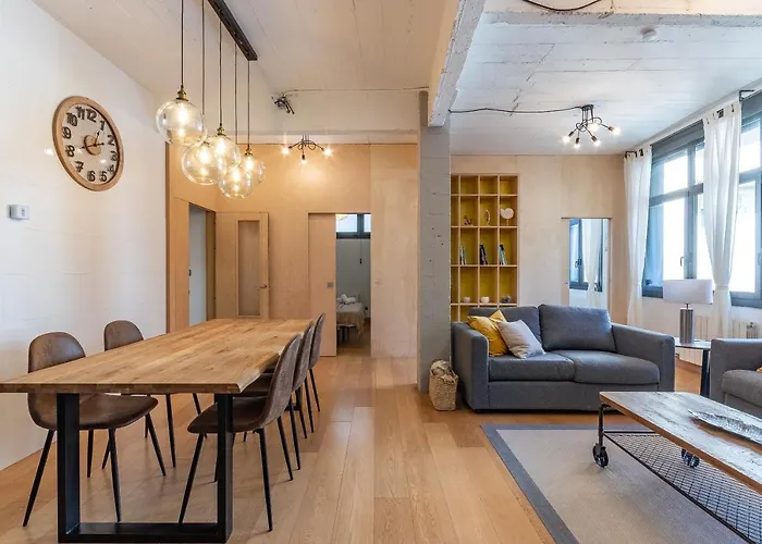 New! Lovely 3-bedroom Loft In Bilbao