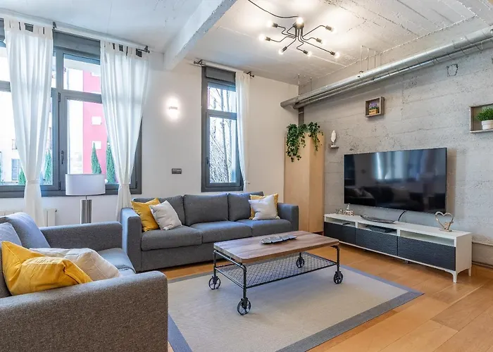 Apartamento New! Lovely 3-bedroom Loft In Bilbau